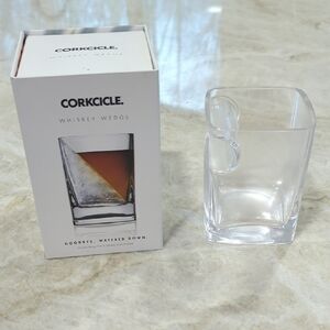 Corkcicle Whiskey Wedge Glass